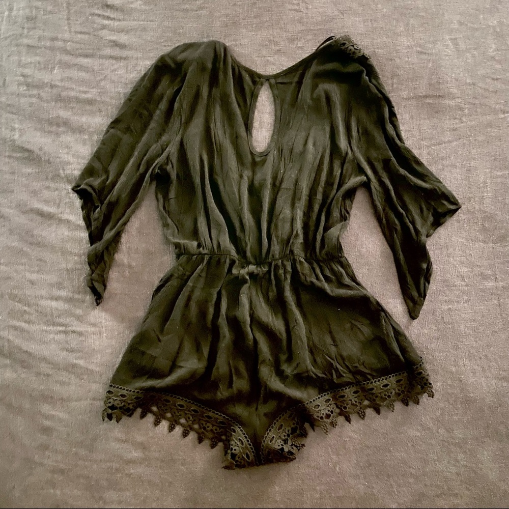 Fashion Nova Selfless Romper - Black Size S - Picture 4 of 15